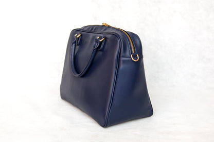 HER AIR midnight navy skyline bag