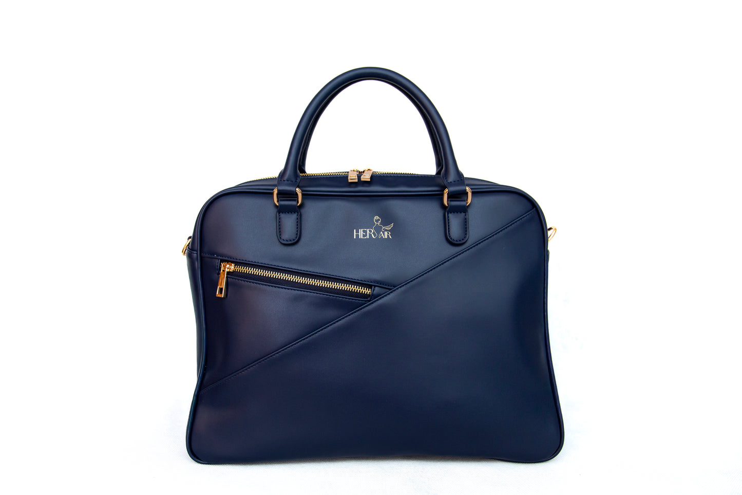 HER AIR midnight navy skyline bag