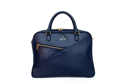 HER AIR midnight navy skyline bag