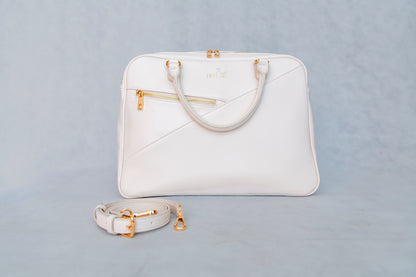 HER AIR stone beige skyline bag