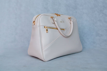 HER AIR stone beige skyline bag