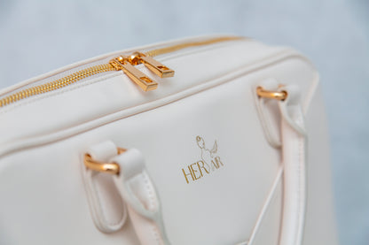 HER AIR stone beige skyline bag